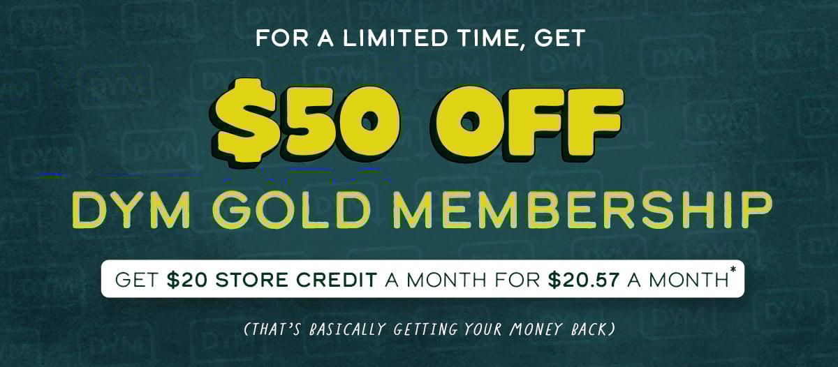 Limited time Gold Membership offer